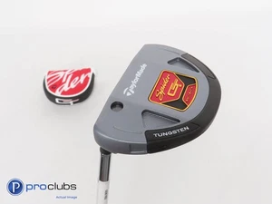 NEW Left Handed TaylorMade Spider GT Rollback Silver 35" Putter w/Cover - 332473 - Picture 1 of 4