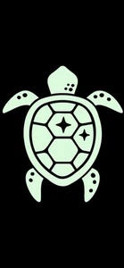 "Nueva calcomanía adhesiva TORTUGA MARINA calcomanía vinilo verde mar hecha a mano para ventanas coche 8""" - Imagen 1 de 1