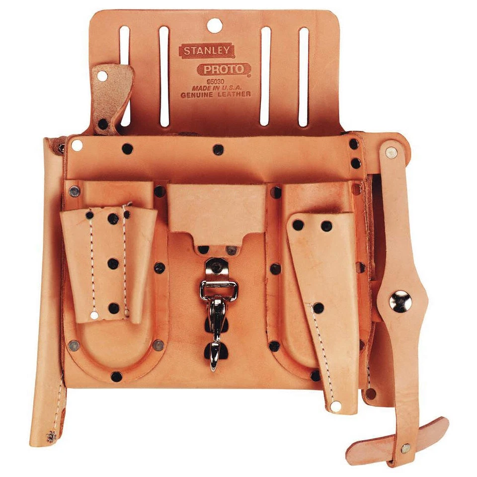 PROTO J95030 Tan,Tool Pouch,Leather 38WF54 - Image 1 of 1