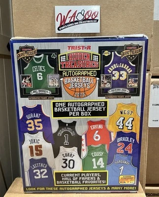 2025 Tristar Hidden Treasures Autographed Basketball Factory Sealed Jersey Box! - Image 1 of 3
