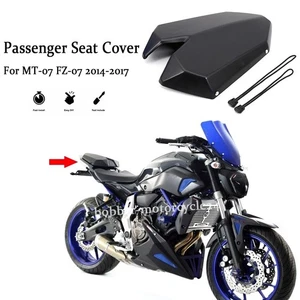 Carenado de cubierta de asiento de pasajero trasero negro para Yamaha MT-07 FZ-07 2014-2017 - Imagen 1 de 8
