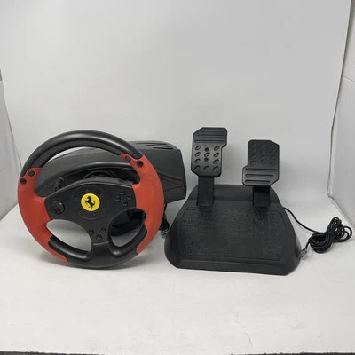 Thrustmaster Ferrari Racing Wheel Red Legend Edition + Pedal System PC PS3 - Image 1 of 4