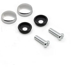 MAZDA3 Chrome Metal License Plate Frame ,screws and caps are included - Picture 1 of 1