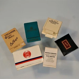 Vintage Advertising Matchbook Sewing Kits Travel Mending Kits Hotels Ocean Liner - Picture 1 of 3