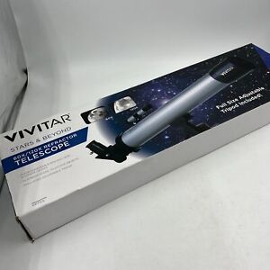 Vivitar 60x-120x Telescope with 3x Scope w/ Tripod and Lens Cap VIV-TEL-50600