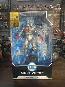 McFarlane Toys DC Multiverse Captain Atom Gold Label Justice League - Picture 1 of 7