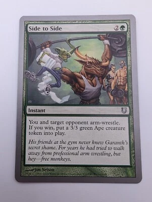 Magic the Gathering SIDE TO SIDE Unhinged MTG - Image 1 of 2