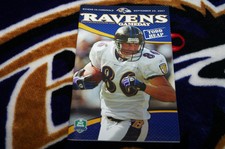 BALTIMORE RAVENS GAMEDAY PROGRAM...9/16/2007