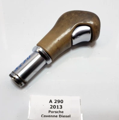 ✅ 11-18 OEM Porsche Cayenne 958 transmisión automática perilla de cambio beige NOTA* Foto 1 de 4