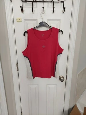 Camiseta sin mangas Champion para mujer talla XL rosa camisa corta sin mangas pulóver  Foto 1 de 4