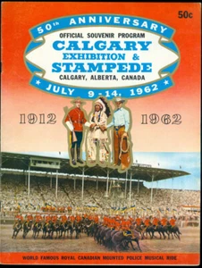 50th ANNIVERSARY PROGRAM CALGARY STAMPEDE 1962 - Bild 1 von 3