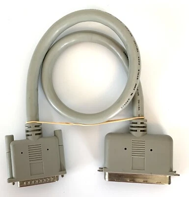 Cable E74020 AWM Style 2464 300V 26AWG 80° For Apple 2' SCSI 25 to SCSI-1 50 Pin - Image 1 of 4