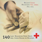 [#1179227] België, Coffret 1c. à 2€ + jeton, 140 ans de La Croix Rouge, 2004, Br