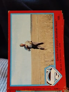 Sk30 Superman II Movie SINGLE Non-Sport Trading card by Topps 1981 No 105 - Picture 1 of 1