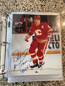 Al Macinnis Signed Autographed Calgary Flames 8X10 Photo - Picture 1 of 1
