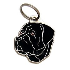 Dog name ID Tag,  Cane Corso, Personalized, Engraved, Handmade, Charm