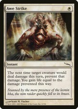 FOIL Awe Strike | MtG Magic Mirrodin | English | Near Mint