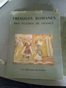 1949 Fresques Romanes Des Eglises De France PH Michel First Edition - Picture 1 of 9