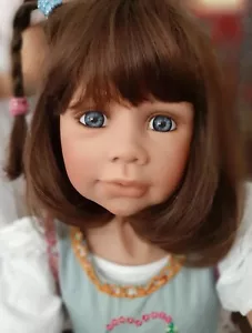Künstlerpuppe "Abigail" Monika Levenig., Lim: 750 - Bild 1 von 14