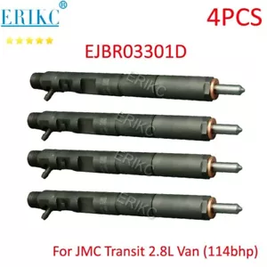 4PCS EJBR03301D Common Rail Injector For For JMC Transit 4JB1TCI R03301D - Picture 1 of 6