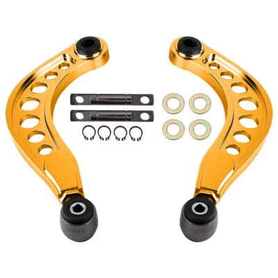 1 Pair Rear Adjustable Upper Camber Kit For 2006-2015 Honda Civic Lx Ex Dx Si - Image 1 of 4