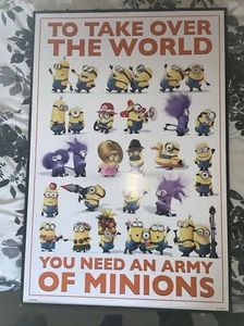 Despicable Me Army Of Minions Bedroom Wall Art Poster Print Picture - Picture 1 of 8