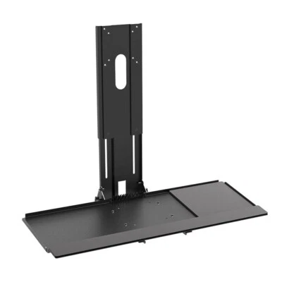 Monitor & Keyboard Stand Wall Mount Holder Adjustable Workstation Steel VESA - Image 1 of 4