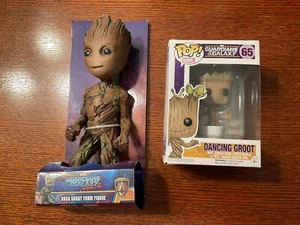 NECA Espuma 10.5” Baby Groot y Funko POP Dancing Groot 65 Guardianes de la Galaxia - Imagen 1 de 11