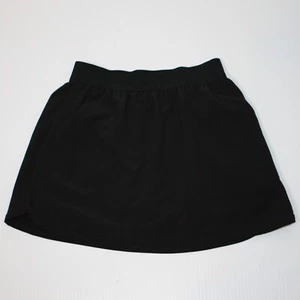 Slazenger Girl's Core Woven Golf Skirt Skort in Black Color size S 7-8 - Picture 1 of 2