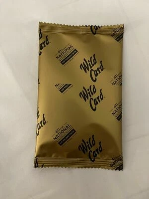 2021 NATIONAL CONVENTION  VIP GOLD WILD CARD FOOTBALL PACK+PROMO MAC JONES PRIZM - Image 1 of 2