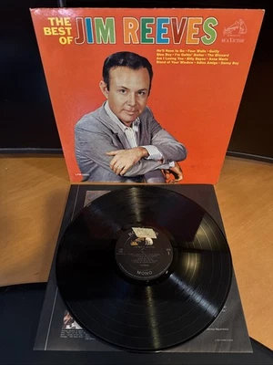 JIM REEVES THE BEST OF 1964 RECORD RCA VICTOR LPM 2890 B1 EX - Imagem 1 de 4
