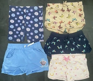 5x Mädchen Kurze Sommer Hosen Shorts Gr.122/128 Paket Pants Sommerhosen - Bild 1 von 2