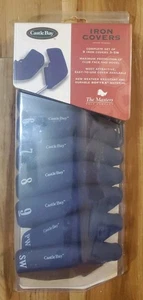 Castle Bay Eisen Golfschläger Kopfbedeckungen Navy Blau Gummi 3-9 PW SW - Bild 1 von 6