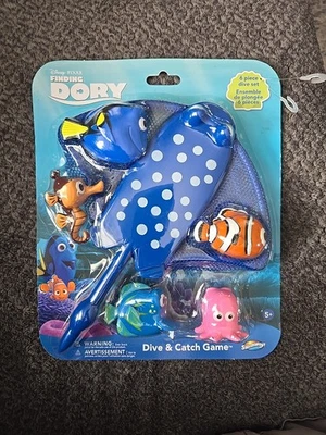 Disney Finding Dory - Juego de Buceo y Atrapa (Juego de Buceo de 6 Piezas) Juego de Natación NUEVO Foto 1 de 2