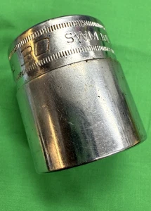 Unidad SNAP-ON 1/2" 30mm 12 Puntos Enchufe SWM301 Hecho en EE. UU. - Imagen 1 de 8