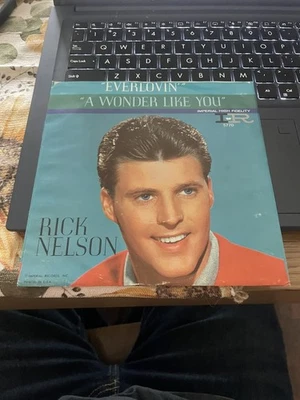 Rick Nelson 45 With Picture Sleeve A Wonder Like You-Everlovin Foto 1 de 4