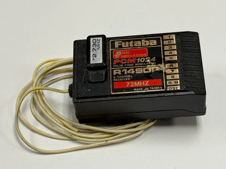 Really Nice Futaba R149DP 149DP 72mhz PCM RC Remote Control Airplane Receiver RX - Image 1 of 1