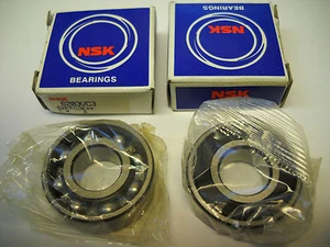RODAMIENTOS DE BOLAS NSK 6203VC3 17MM X 40MM X 12MM (JUEGO DE 2) NUEVO ESTADO EN CAJA - Imagen 1 de 3