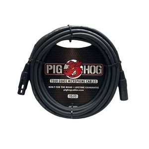 Pig Hog XLR Tour Grade Microphone Cable, 15 Foot - Afbeelding 1 van 4