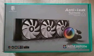 Flüssigkeitskühler 360 deepcool, wenig benutzt 8/10 - Bild 1 von 6