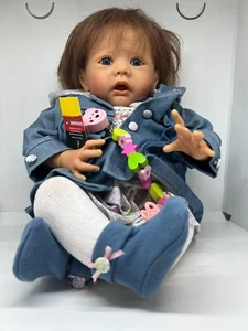 Bambola Pina Von Karola 52cm - Foto 1 di 5