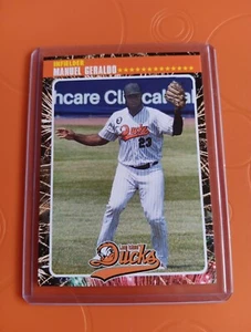 Manuel Geraldo Baseball Card Long Island Ducks 2024 Atlantic League Rare - Picture 1 of 2