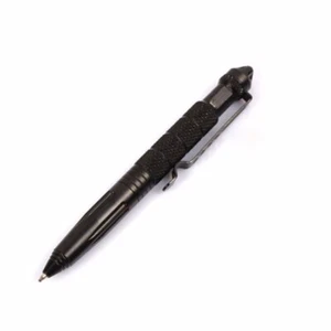 Stylo Acier Défense Survie Noir - Foto 1 di 1