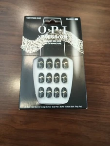 O.P.I XPRESS ON CLASSIC Certified Chic Nails - Picture 1 of 3