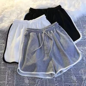 S-3XL Women Oversized Leg Shorts Summer High Waist Baggy Sports Short Pants - Picture 1 of 8