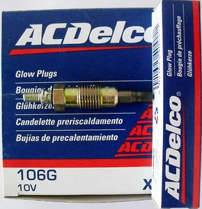 CANDELETTE ACCENSIONE PER FORD FIESTA 1.8D MARCA ACDELCO 106G - Foto 1 di 1