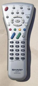 Fernbedienung / Remote Control / SHARP RRMCGA387WJSA / GA387WJSA - Picture 1 of 2