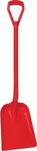 Vikan Shovel Lightweight Strong Plastic Rust Proof Food Snow Muck Manure Red - Picture 1 of 3