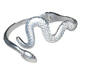 Lucky Brand silver Snake open cuff Bracelet - Picture 1 of 7