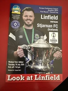 Linfield Stjarnan 2024 Conference League Iceland Northern Ireland - Picture 1 of 7